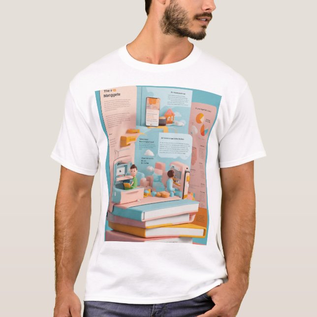 T-shirt "Tout avoir sans se perdre" (Devant)