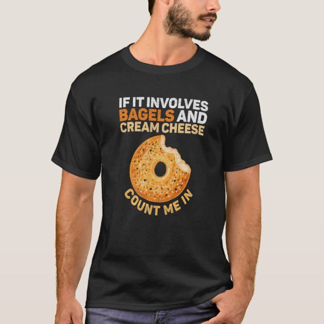 T-shirt Tout Bagel Pour Un Bagel (Devant)