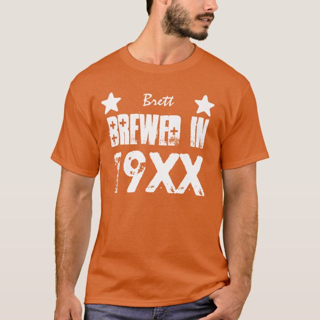 T-shirt Tout cadeau d'anniversaire fait sur commande (Devant)