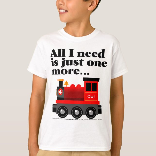 T-shirt Tout ce dont j'ai besoin (Devant)