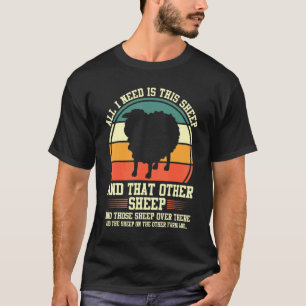 T-shirt Tout Ce Dont J'Ai Besoin, C'Est De L'Agriculture M