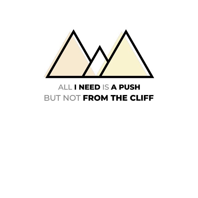 T-shirt Tout ce dont j'ai besoin, c'est d'une poussée (Créateur téléchargé)