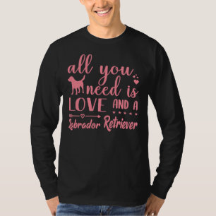 T-shirt Tout Ce Dont Vous Avez Besoin Est L'Amour Et Un La