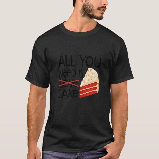 T-shirt Tout Ce Dont Vous Avez Besoin Est Love Boulangerie (Devant)