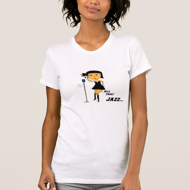 T-shirt Tout ce jazz (Devant)