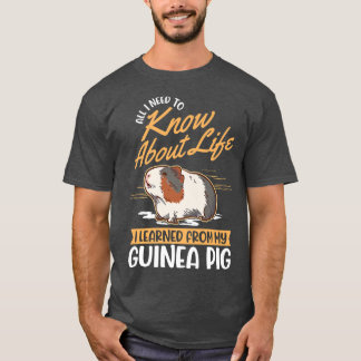 T-shirt Tout ce que j'ai besoin de savoir sur la vie que j