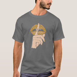 T-shirt Tout Ce Que Je Possède Est Couvert Dans Les Cheveu