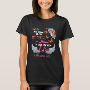T-shirt Tout Ce Que Je Veux, C'Est Pour Ma Nièce, Les Souv