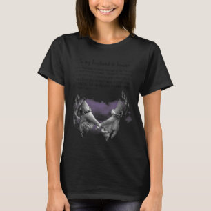 T-shirt Tout Ce Que Je Veux, C'Est Que Mon Mari Au Ciel Sa