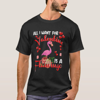T-shirt Tout ce que je veux pour la Saint-Valentin est un 