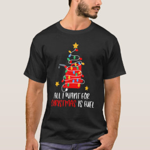 T-shirt Tout Ce Que Je Veux Pour Noël C'Est Du Gaz Carbura