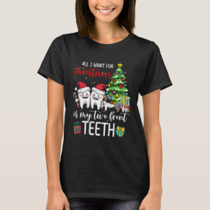 T-shirt Tout Ce Que Je Veux Pour Noël, C'Est Mon Enfant Au