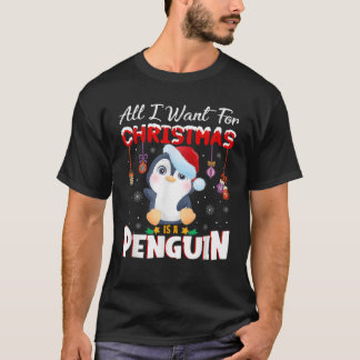T-shirt Tout Ce Que Je Veux Pour Noël, C'Est Une Arcte D'A
