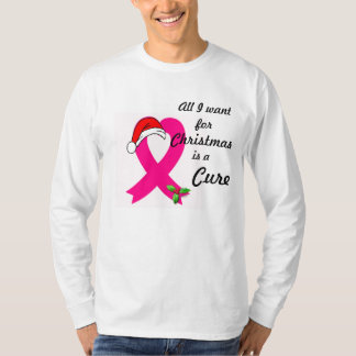 T-shirt Tout ce que je veux pour Noël est un Cure (non équ