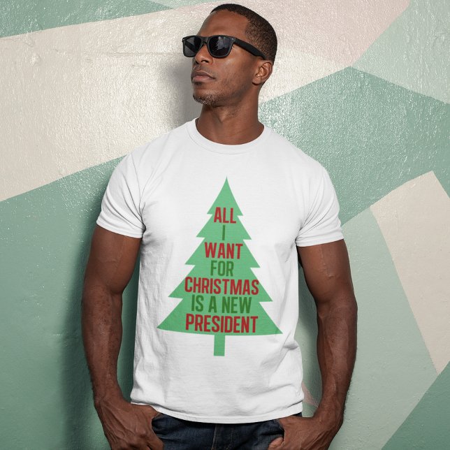 T-shirt Tout ce que je veux pour Noël est un nouveau prési (Créateur téléchargé)