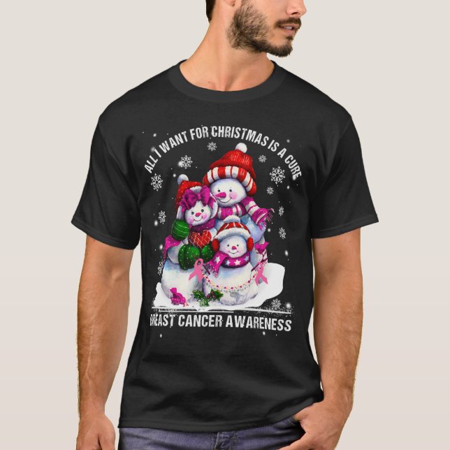 T-shirt tout ce que je veux pour noël est un traitement du (Devant)