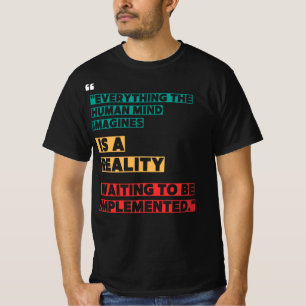 T-shirt Tout ce que l'esprit humain imagine