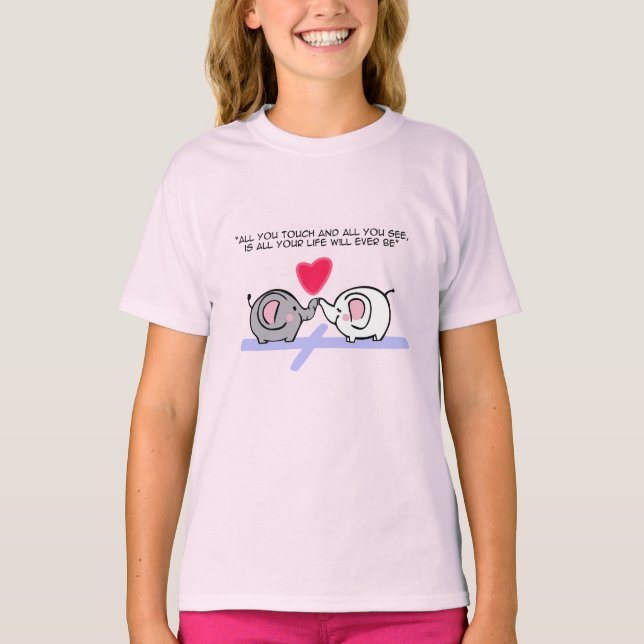 T-shirt Tout ce que vous touchez (Devant)