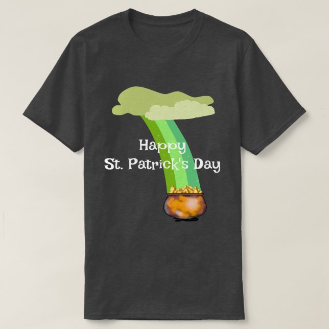 T-shirt Tout ce qui est vert - St. Patrick's Day Tee (Design devant)