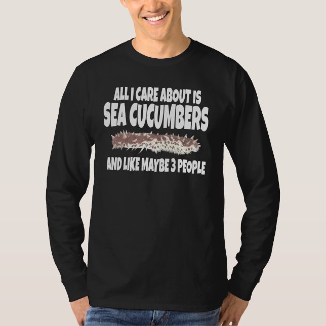 T-shirt Tout Ce Qui M'Intéresse, C'Est Les Concombres De M (Devant)