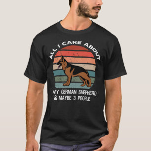 T-shirt Tout Ce Qui M'Intéresse Est Mon Berger Allemand &a