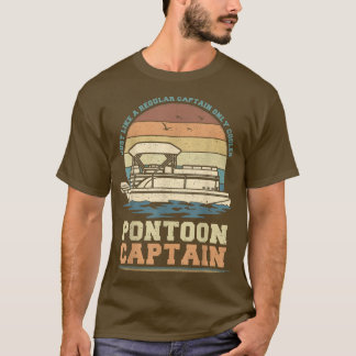 T-shirt Tout Comme Un Capitaine Régulier Seulement Glacièr