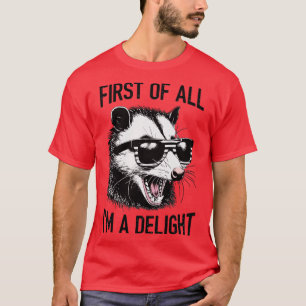 T-shirt Tout D'Abord Je Suis Un Plaisir