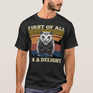 T-shirt Tout d'abord je suis un plaisir - Funny Classic An