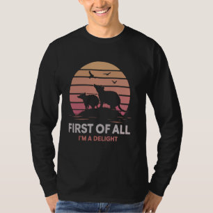 T-shirt Tout D'Abord Un Plaisant Opossum En Colère Lover S