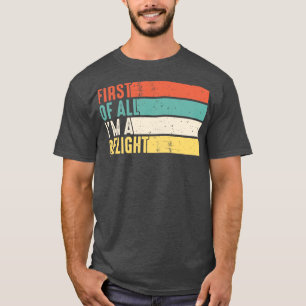 T-shirt Tout d'abord un plaisir sarcastique ironique oposs