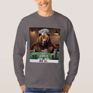 T-shirt Tout dans une longue manche