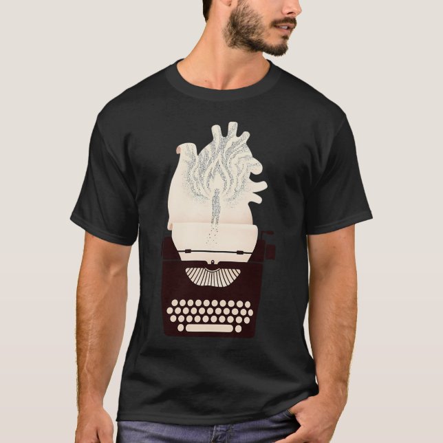 T-shirt Tout déverser (Devant)