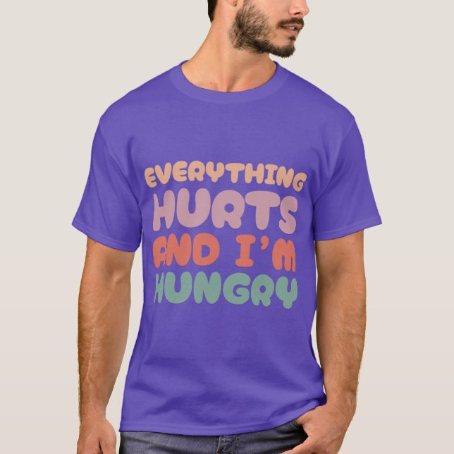 T-shirt Tout Douit et J'ai Faim Scoop (Devant)