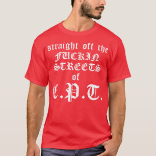 T-shirt Tout droit dans les rues de la bande de compton ré