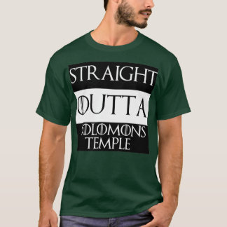 T-shirt Tout droit devant Solomons Temple PHA Mason Masoni