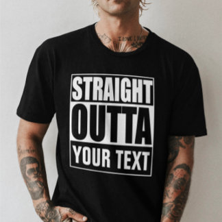 T-shirt Tout Droit Personnalisé Par Vous