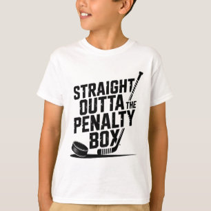 T-shirt Tout droit sorti de la boîte de pénalité Humour dr