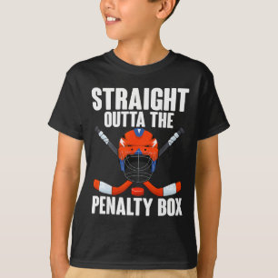 T-shirt Tout droit sorti du joueur de hockey de la boîte d