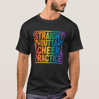 T-shirt Tout droit sortie de la pratique de cheer Cheerlea