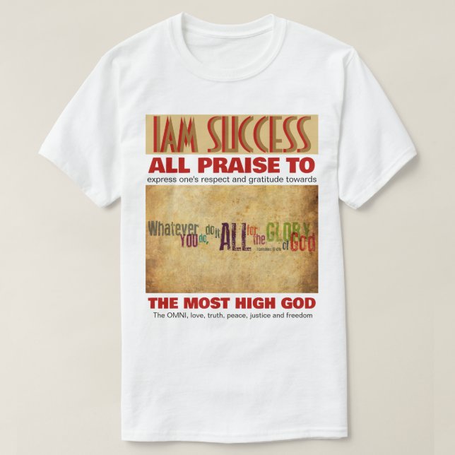 T-SHIRT TOUT ÉLOGE (Design devant)
