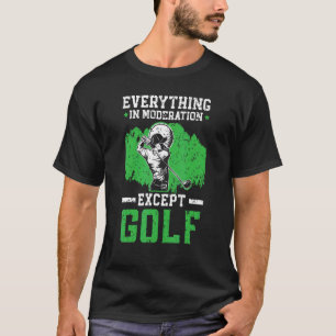 T-shirt Tout En Modération Sauf Golf Golfin