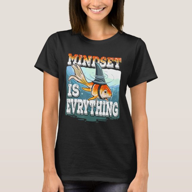 T-shirt Tout esprit Poisson d'or Requin Fin Inspiration (Devant)