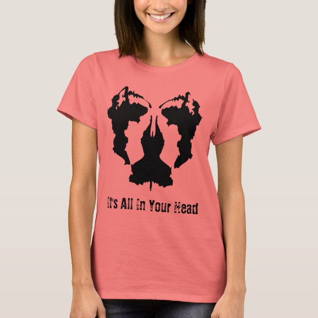 T-shirt Tout est dans votre tête (Devant)