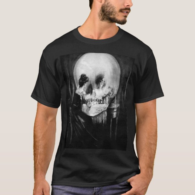 T-shirt Tout Est Vanity Charles Allan Gilbert (Devant)