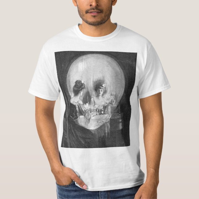 T-shirt Tout est Vanity, par Charles Allan Gilbert (Devant)