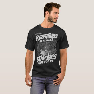 T-shirt Tout fonctionne toujours en B/W