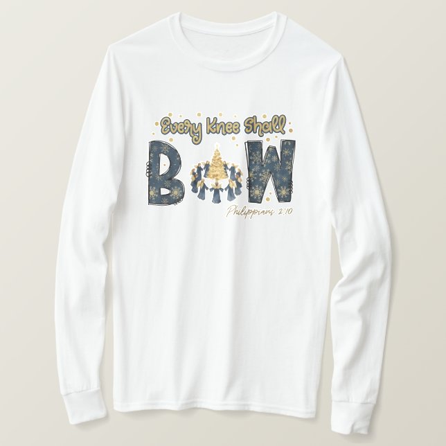 T-shirt Tout Genou Fléchira (Design devant)