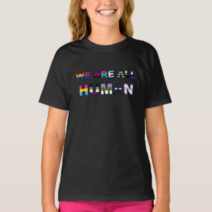T-shirt Tout Humain Noir