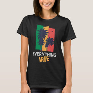 T-shirt Tout Irie Reggae Thème Jamaican Tee