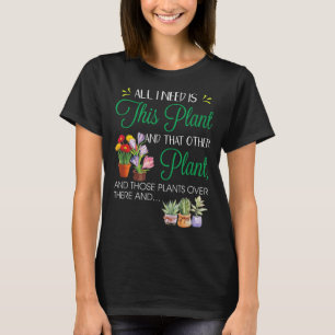 T-shirt tout l'amour jardinage, la vie d'un jardinier ferm